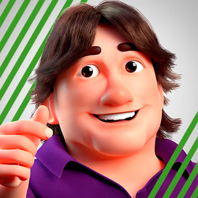 animação 3D