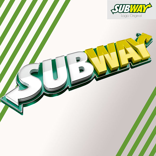 criação de logos 3D